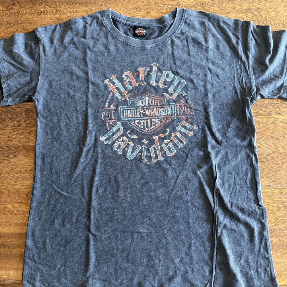 Harley-Davidson Charcoal Graphic Tee